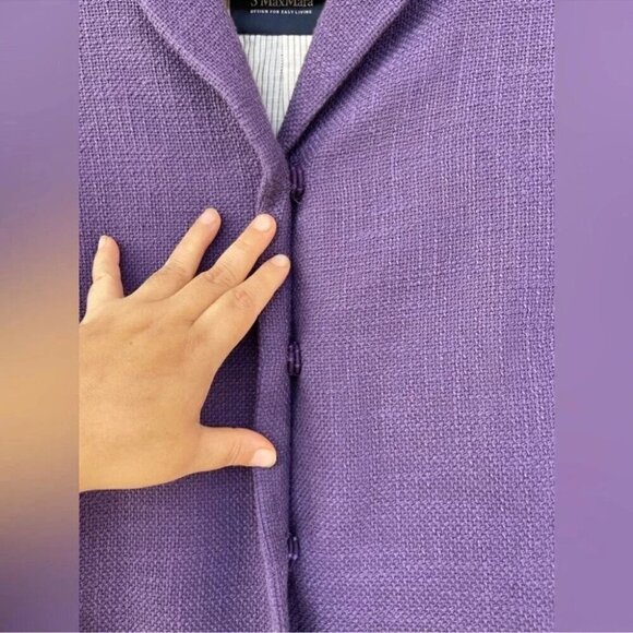 Max Mara 'S Tweed jacket size 14 - Picture 5 of 14